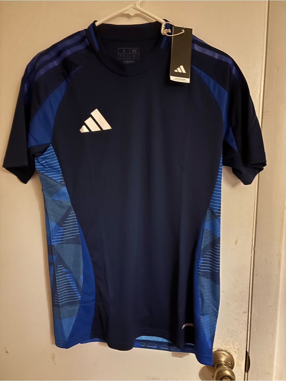 Adidas Men TIRO 24 Competition Match T-Shirts Navy Training Tee Jersey Size S